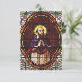 Saint Francis de Sales Apostle of Love Holy Card サンキューカード (スタンド正面)