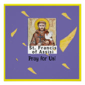 Saint Francis of Assisi ポスター (正面)