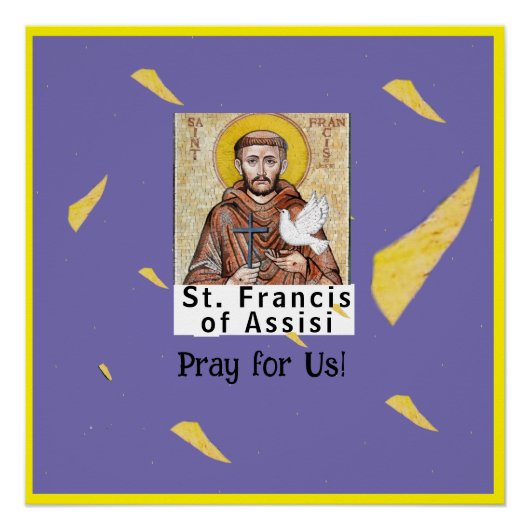Saint Francis of Assisi ポスター (正面)