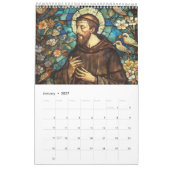 Saint Francis of Assisi – Inspirational Faith カレンダー (1月 2027)