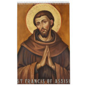 Saint Francis of Assisi – Inspirational Faith  カレンダー (カバー)