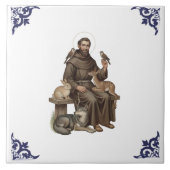 Saint Francis of Assisi Religious タイル (正面)