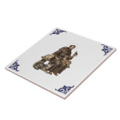 Saint Francis of Assisi Religious タイル (側面)