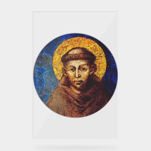 Saint Francis of Assisi The Canticle of Creation アクリルサイン (正面)