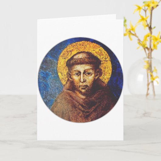 Saint Francis of Assisi The Canticle of Creation カード (黄色い花)
