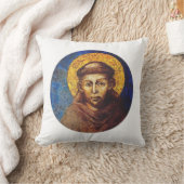 Saint Francis of Assisi The Canticle of Creation クッション (ブランケット)