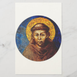 Saint Francis of Assisi The Canticle of Creation 便箋