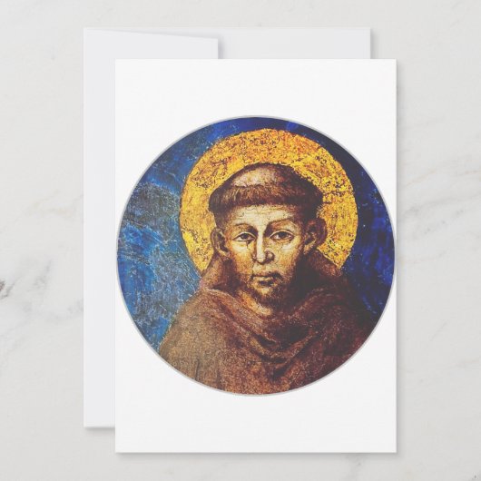 Saint Francis of Assisi The Canticle of Creation 招待状 (正面)