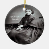 Saint Francis Xavier Cabrini セラミックオーナメント (正面)