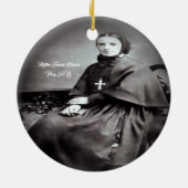 Saint Francis Xavier Cabrini セラミックオーナメント (裏面)