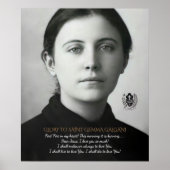 SAINT GEMMA GALGANI POSTER ポスター (正面)
