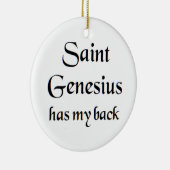 saint genesius セラミックオーナメント (右)