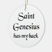 saint genesius セラミックオーナメント (左)