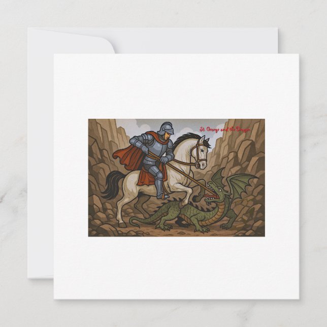 Saint George kills the Dragon - battle Lumeçon (正面)