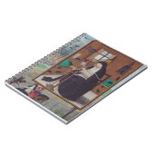 Saint Gertrude of Helfta by Simon Bening ノートブック (左側)