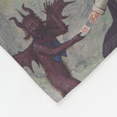 Saint Gertrude of Helfta by Simon Bening フリースブランケット (角)