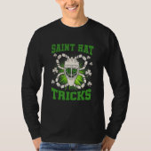 Saint Hat Tricks Leprechaun St Patrick Day Hockey  Tシャツ (正面)