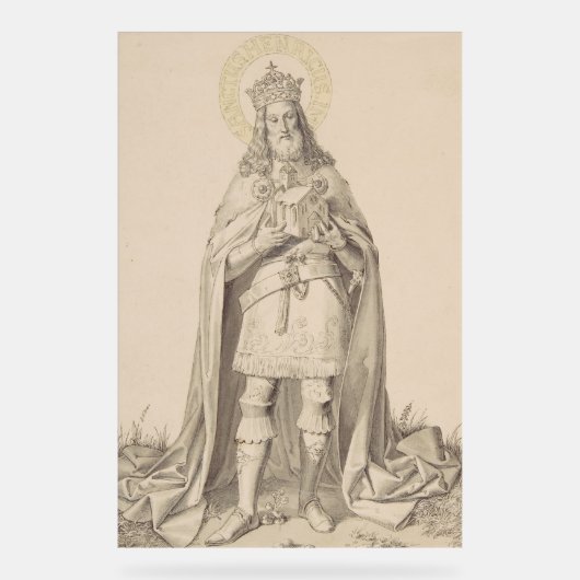 Saint Henry II the Holy Roman Emperor アクリルサイン (正面)