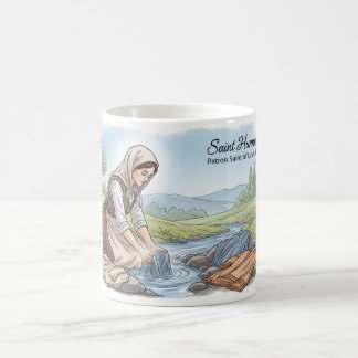 Saint Hunna- Patron Saint of Laundry  コーヒーマグカップ