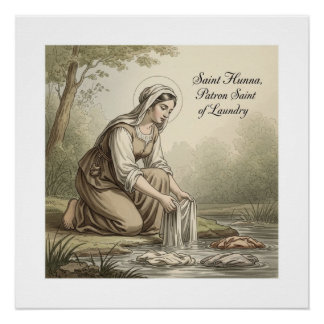 Saint Hunna, Patron Saint of Laundry ポスター