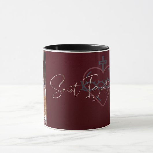 Saint Ignatius Loyola、Catholic Coffee Mugs マグカップ (中央)
