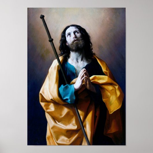 Saint James the Greater, Guido Reni ポスター (正面)