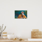 Saint Jerome:聖なる書物、 経典 ポスター (キッチン)