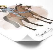Saint Joan of Arc, Catholic Saint Photo Print フォトプリント (角)
