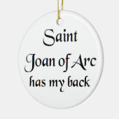 saint joan of arc coffee mug セラミックオーナメント (左)