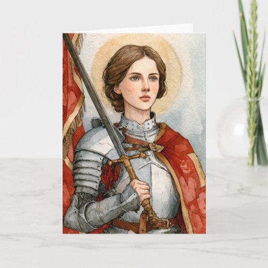Saint Joan of Arc in Armor カード (正面)