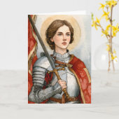 Saint Joan of Arc in Armor カード (黄色い花)
