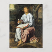 Saint John at Patmos, fine art, ポストカード (正面)