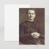 Saint John Bosco Teacher of Charity Holy Card サンキューカード (正面/裏面)
