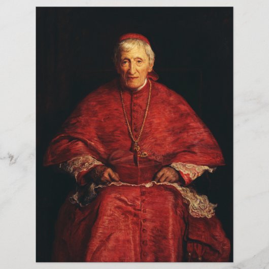 Saint John Henry Newmanイギリスの神学者 チラシ (正面)