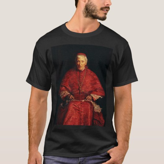 Saint John Henry Newmanイギリスの神学者 Tシャツ (正面)