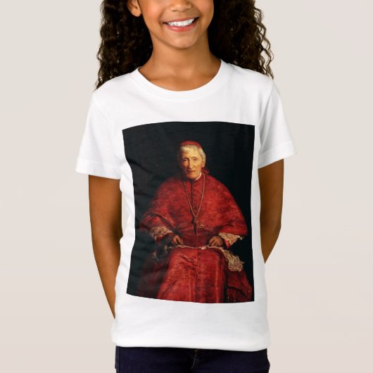 Saint John Henry Newmanイギリスの神学者 Tシャツ (正面)