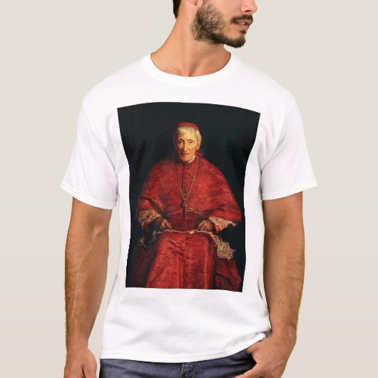 Saint John Henry Newmanイギリスの神学者 Tシャツ (正面)