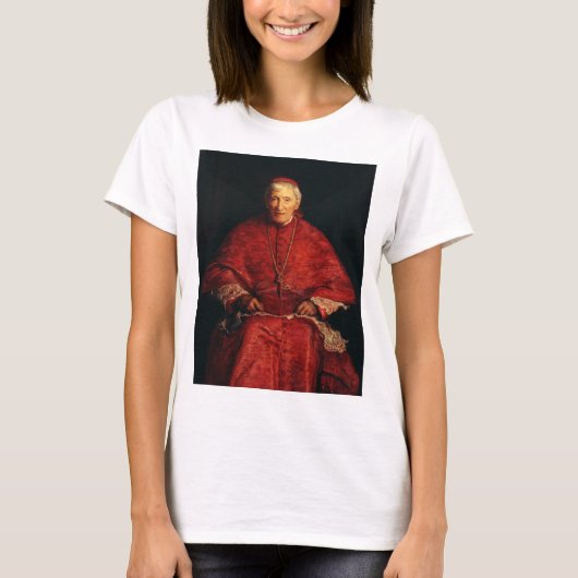 Saint John Henry Newmanイギリスの神学者 Tシャツ (正面)