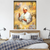 Saint John Paul II, JP2, San John Paolo II キャンバスプリント (インサイチュ (寝室))
