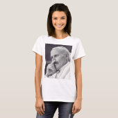Saint John Paul II The Great Communicator Fine Art Tシャツ (正面フル)