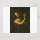 Saint John the Baptist by Leonardo da Vinci ポストカード (正面)