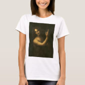 Saint John the Baptist by Leonardo da Vinci Tシャツ (正面)