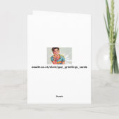 Saint John the Baptist Fine Art Greetings Card カード (裏面)