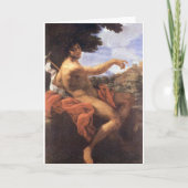 Saint John the Baptist Fine Art Greetings Card カード (正面)