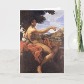 Saint John the Baptist Fine Art Greetings Card カード