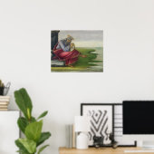 Saint John the Divine on Patmos, Writing the Book ポスター (ホームオフィス)