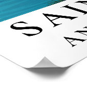 Saint John's Antigua and Barbuda Vintage Travel ポスター (角)