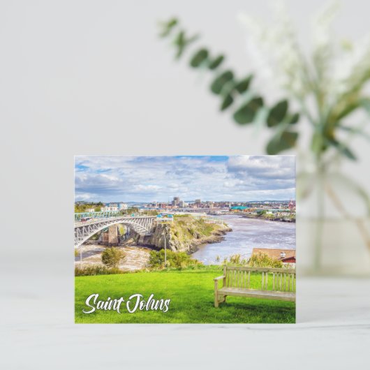 Saint Johns, New Brunswick, Canada ポストカード (スタンド正面)