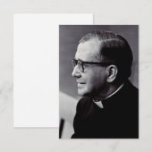 Saint Josemaria Escriva Premium Holy Card サンキューカード (正面/裏面)