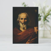 Saint Joseph Guardian of the Redeemer Holy Card サンキューカード (スタンド正面)